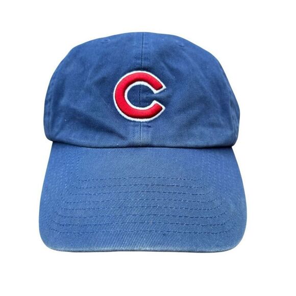 Chicago Cubs '47 Brand Blue Adjustable Baseball Cap Unisex Adult MLB xl - Picture 1 of 6